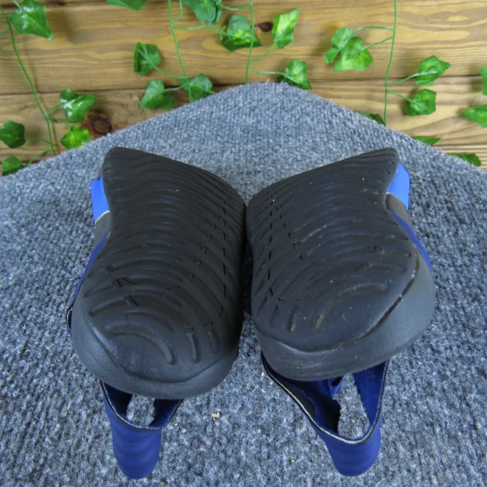 Nike Sunray Protect 2 Boys 2 Blue Synthetic Sandals Lightweight‎ Water-Friendly